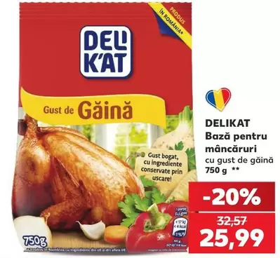 Bază pentru mâncăruri cu gust de găină