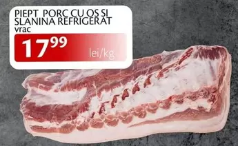 PIEPT PORC CU OSSI SLANINA REFRIGERAT VRAC