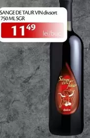 Sange De Taur - SANGE DE TAUR VIN divsort