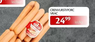 CRENVURSTI PORC VRAC