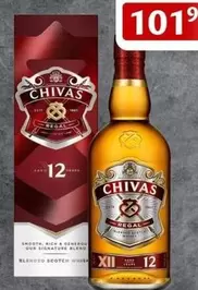 Chivas Regal 12 Year Old Blended Scotch Whisky