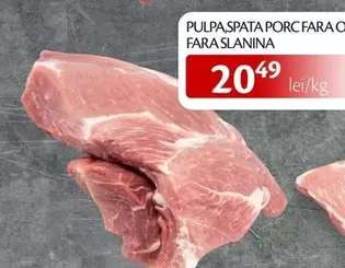 PULPA, SPATA PORC FARA OS, FARA SLANINA