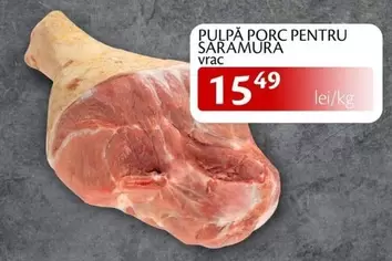 PULPĂ PORC PENTRU SĂRAMURĂ VRAC