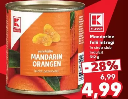  K-Classic - Mandarine Feli Intregi 