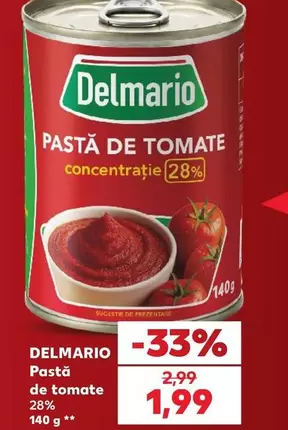 Delmario - Pasta De Tomate