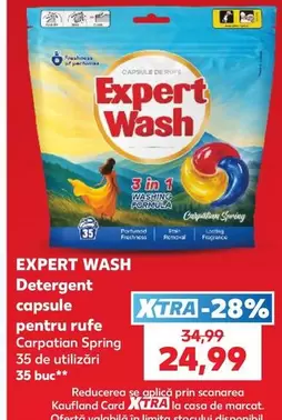 Expert Wash - Detergent Capsule Pentru Rufe