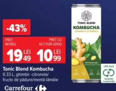 Tonic Blend Kombucha