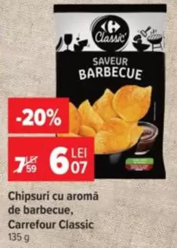 Chipsuri cu aromă de barbecue