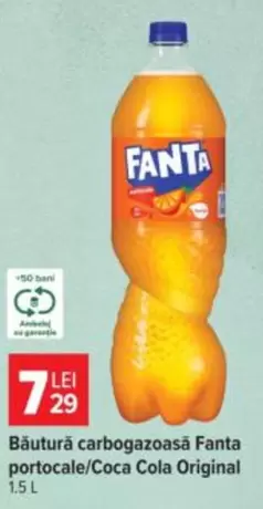 Coca Cola - Băutură carbogazoasă portocale