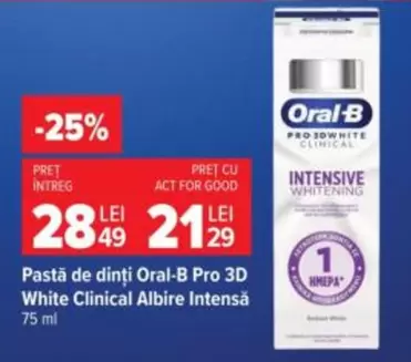 3D White Clinical Albire Intensă