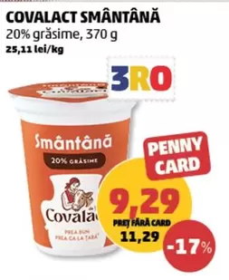 SMÂNTÂNĂ 20% grăsime