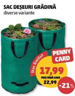 SAC DEȘEURI GRĂDINĂ