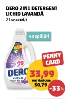 Dero - Detergent Lichid Lavanda