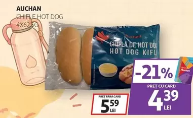 Auchan - CHIFLE HOT DOG