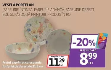 VESELĂ PORȚELAN