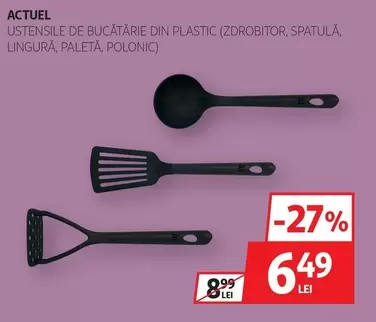 Actuel - USTENSILE DE BUCĂTĂRIE DIN PLASTIC