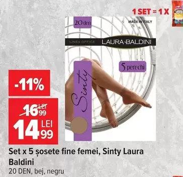 Set x 5 șosete fine femei