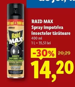Spray împotriva insectelor târâtoare