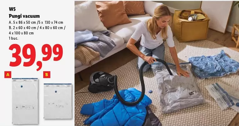 Pungi vacuum