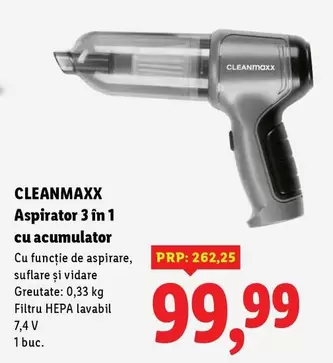 Aspirator 3 în 1