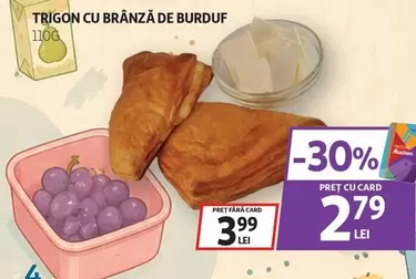 Trigon cu brânză de burduf