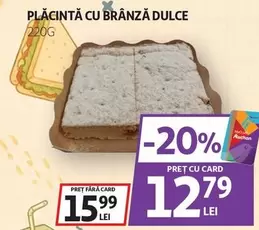 Auchan - Plăcintă cu brânză dulce