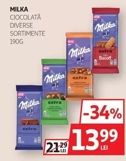 Milka - CIOCIOALTĂ DIVERSE SORTIMENTE