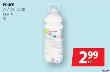 APĂ DE IZVOR PLATĂ
