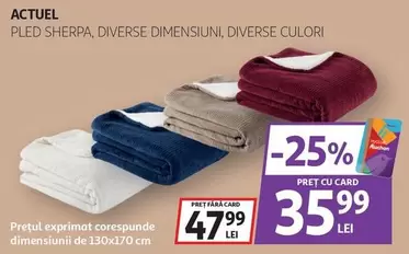 Actuel - PLED SHERPA