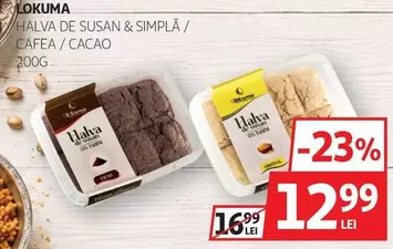 HALVA DE SUSAN & SIMPLĂ / CAFEA / CACAO