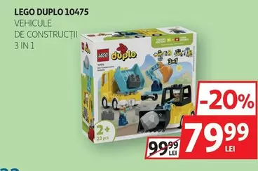Lego - VEHICULE DE CONSTRUCȚII 3 ÎN 1