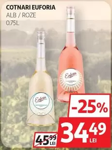 Cotnari - COTNARI EUFORIA ALB / ROZE
