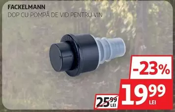DOP CU POMPĂ DE VID PENTRU VIN