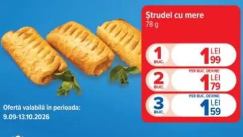 Strudel cu mere