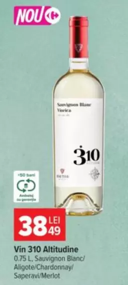 Vin 310 Altitudine