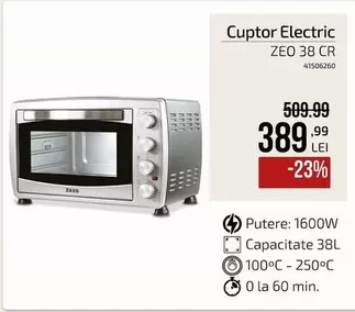 Cuptor Electric ZEO 38 CR