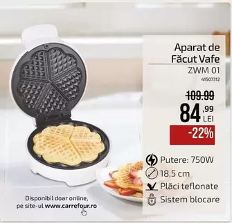 Aparat de Făcut Vafe ZWM 01