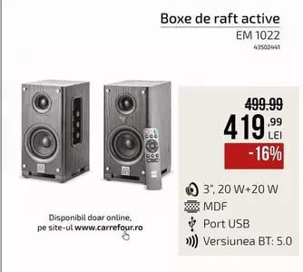 Boze de raft active EM 1022
