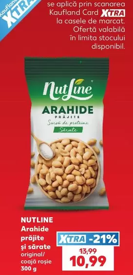 Nutline - Arahide prăjite și sărate