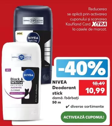 Deodorant stick