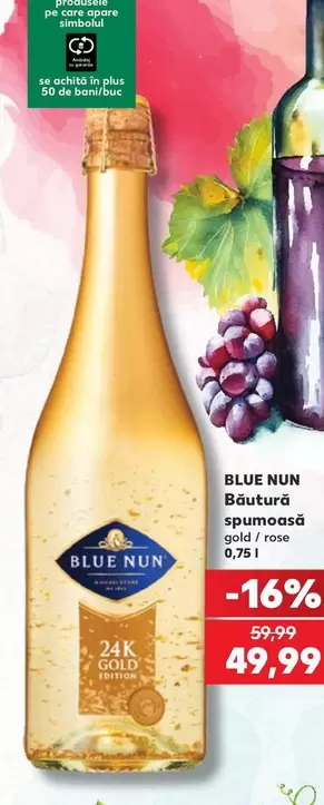 Băutură spumoasă gold / rose