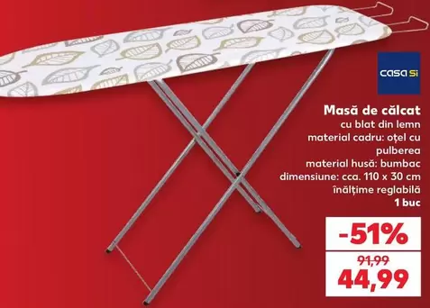 Masă de călcat