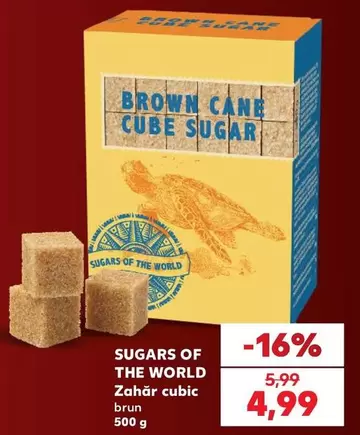 BROWN CANE CUBE SUGAR