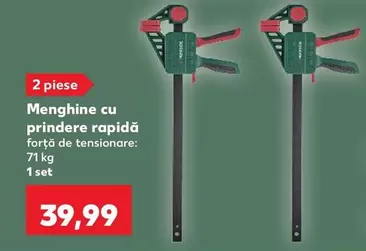 Menghine cu prindere rapidă