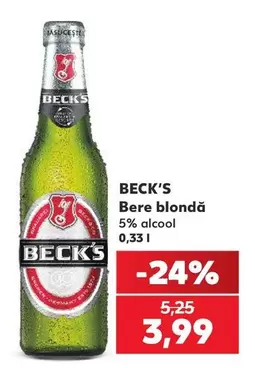 Beck's - Bere blondă