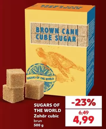 BROWN CANE CUBE SUGAR