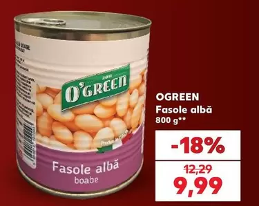 Fasole albă boabe