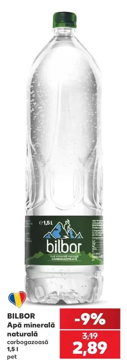 Apă minerală naturală carbogazoasă