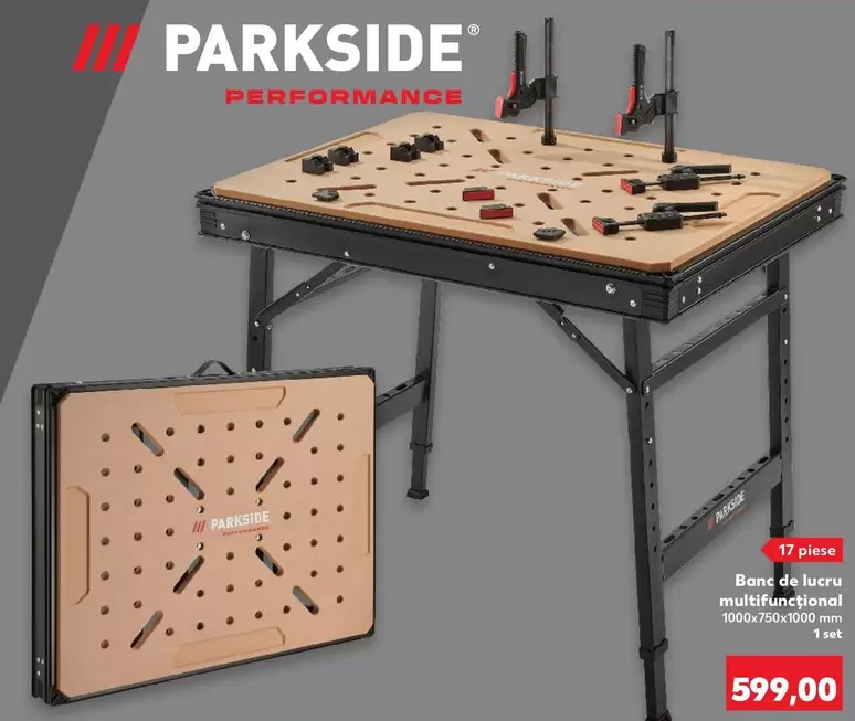 Parkside - Banc De Lucru Multifuncţional 
