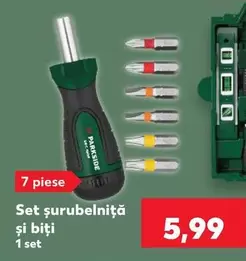Parkside - Set Surubelnità Si Biti 1 Set